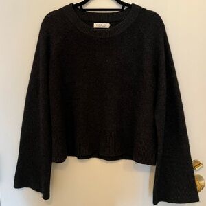 Charcoal Cashmere Sweater